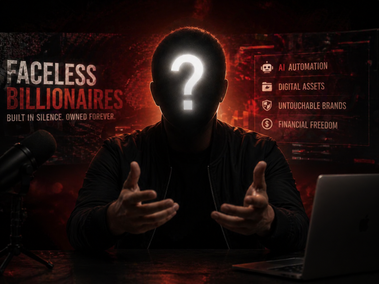 Faceless Billionaires — built in silence